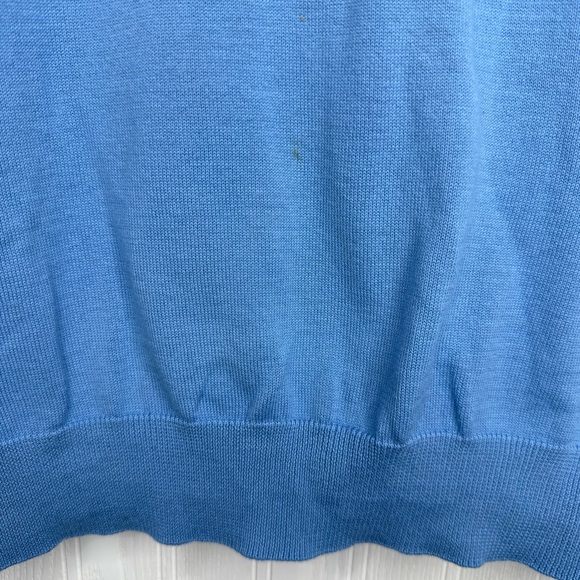 Chaps Golf Blue V-neck sweater vest size XXL - Picture 5 of 9